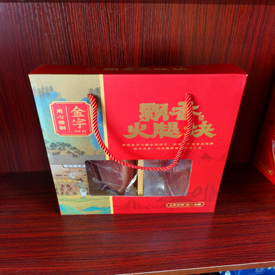 金字飘香火腿块488g火腿心
