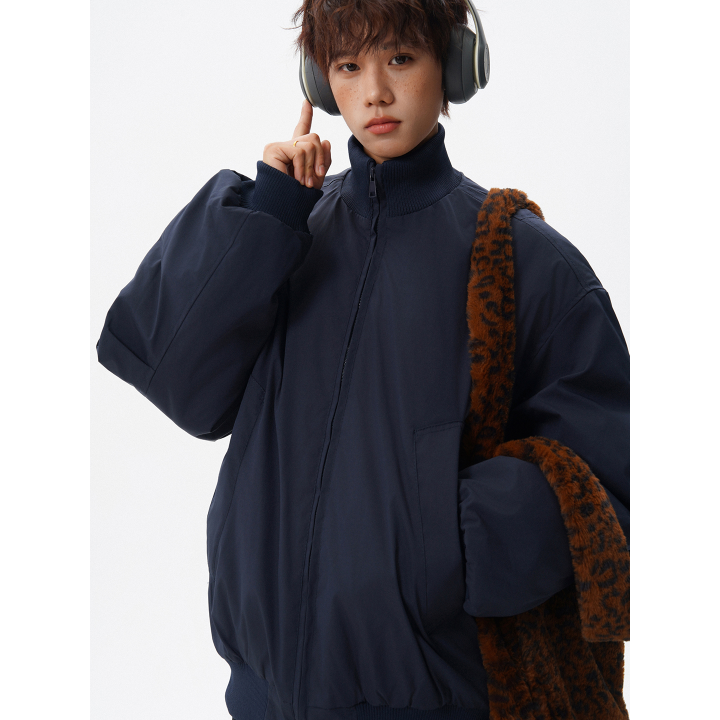 B347-A77-特P50现货供应冬季短款飞行棉服，男装棉衣，电商B347(原C409)