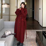现货2024冬季新款时尚简约毛呢大衣浙宝300/8877/P195控288，女装毛呢外套，郎佰婉