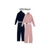 粉色回忆 套装 棉混纺 女款 HDD 条绒裤 秋季 条绒外套 Y8586