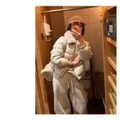 气质羽绒外套 HDD Y9446 冬季 毛领定制韩版 温暖如初 90白鸭绒