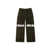 工装 定染直筒设计百搭工装 方式 HDD 100棉 女款 休闲裤 Y0072