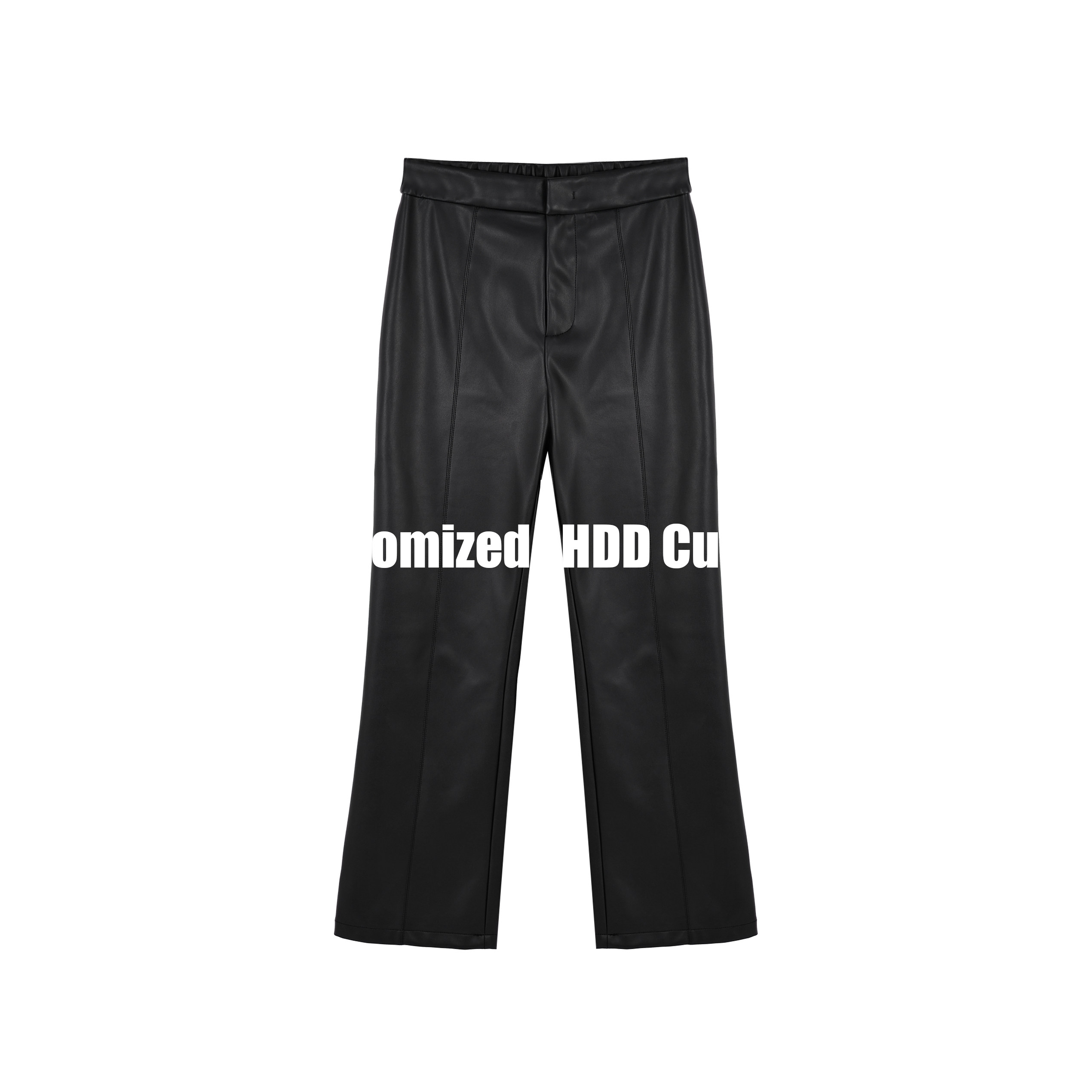 HDD- "品味穿搭" 女款纯色修身百搭休闲皮裤休闲裤 Y1065,女装/女士精品,休闲裤,淘宝优惠券,粉丝福利购,淘宝优惠卷