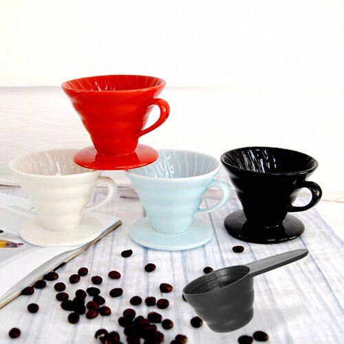 V60陶瓷咖啡滤杯云朵分享壶