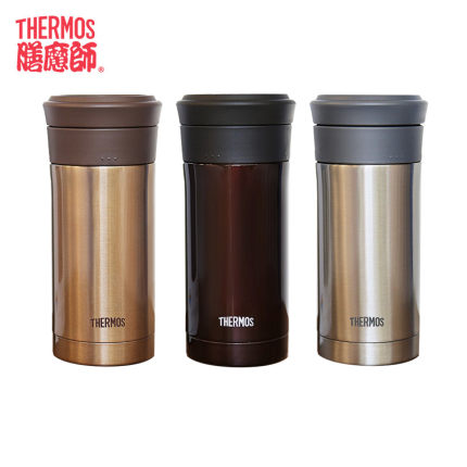 膳魔师真空不锈钢保温杯小容量便携带茶漏滤茶杯TCMK-350 350ml