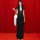 gusty新中式 辣妹性感长款 开叉旗袍连衣裙御姐轻熟高级感包臀礼服