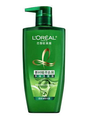 欧莱雅茶树植萃去屑控油洗发水