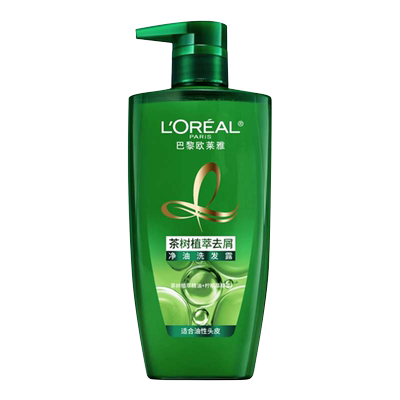 欧莱雅茶树植萃去屑控油洗发水