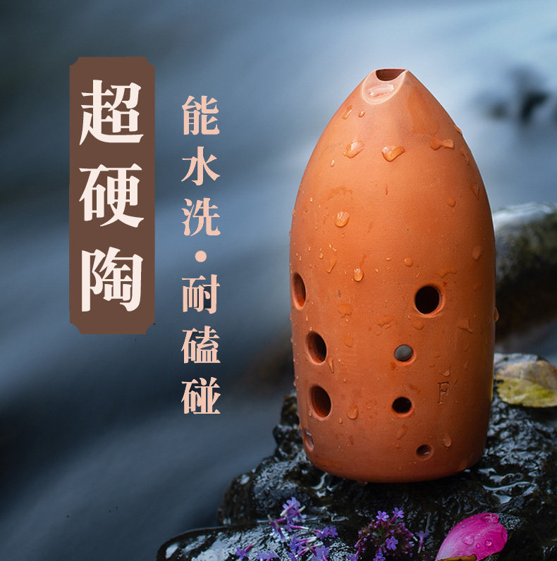 云新笔筒自学入门专业演奏考级初学者十孔古埙陶勋损陨陶埙乐器,乐器/吉他/钢琴/配件,埙,淘宝优惠券,粉丝福利购,淘宝优惠卷