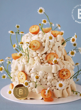 BITEOLOGY【小美好】C217新款生日蛋糕北京上海同城配送春季新品