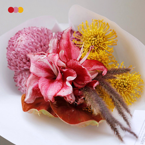BITEOLOGY【Velvet Dawn】送朋友花束花艺鲜花北京同城配送F089