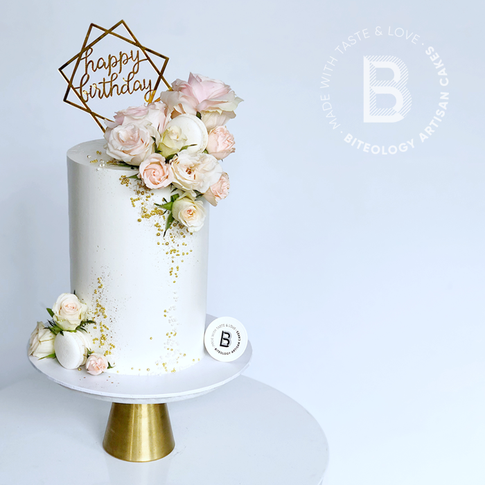 BITEOLOGY【优雅女神】C053 加高鲜花网红生日蛋糕 北京上海同城