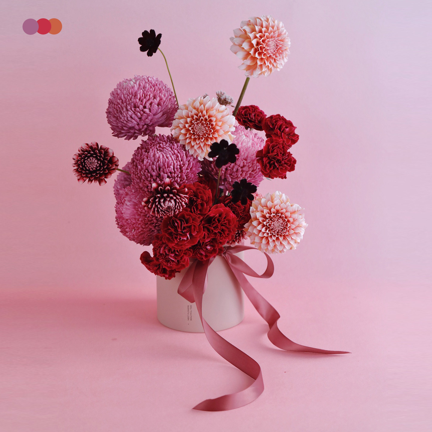 BITEOLOGY【朝荣】新品花束花艺鲜花送朋友北京同城配送F100