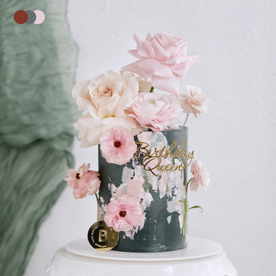 BITEOLOGY【璀璨烟霞】C251新年新品加高生日蛋糕北京上海同城配