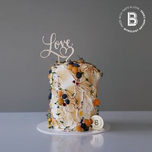 然 生日蛋糕个性 C203 新品 礼物北京上海同城配送 夏季 BITEOLOGY