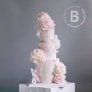BITEOLOGY 【绝代风华/设计师款】E066个性鲜花生日蛋糕上海同城