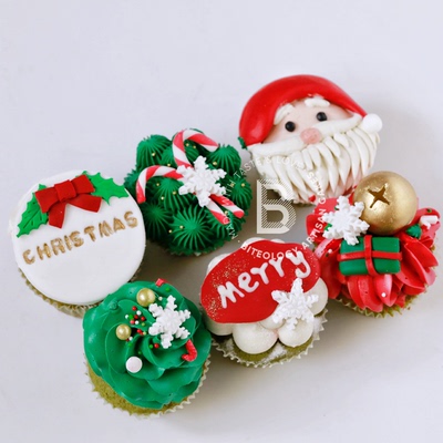 biteology圣诞节主题创意奶油