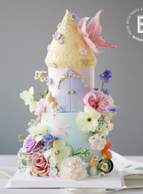 BITEOLOGY【Gastle Gardens】新品生日礼物加高蛋糕北京上海同城