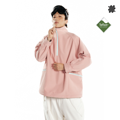 LITAN专业户外内搭外穿保暖百搭亲肤卫衣2025秋季立领男女滑雪服