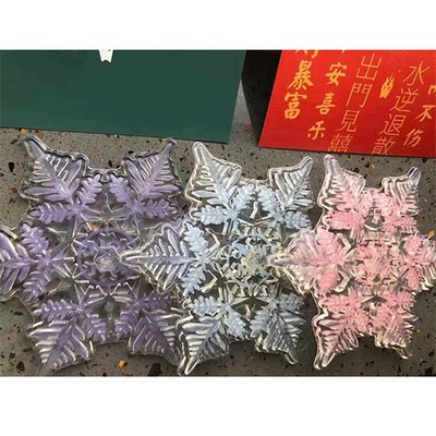 单板防滑贴雪板防滑贴单板滑雪雪花防滑贴雪板单脚滑行透明贴