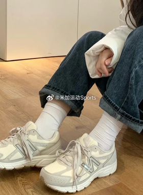 New Balance/NB480 透气复古女子老爹鞋轻便跑步鞋运动鞋 W480ST5