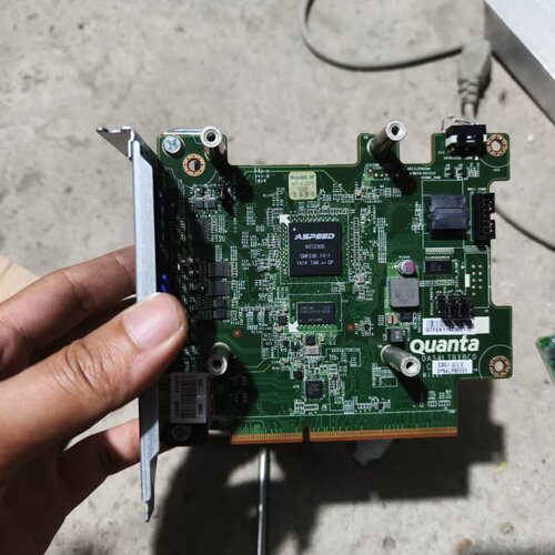 议价联想RQ940服务器BMC管理卡集成显卡串口卡AST2300维修