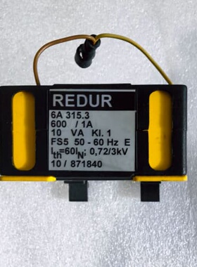 REDUR 6A315.3电流互感器，德国原装，拆机件，成色