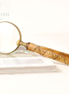 印度进口黄铜北欧ins书房摆件