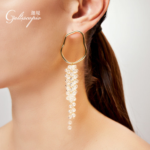 galtiscopio/迦堤女法国进口耳环