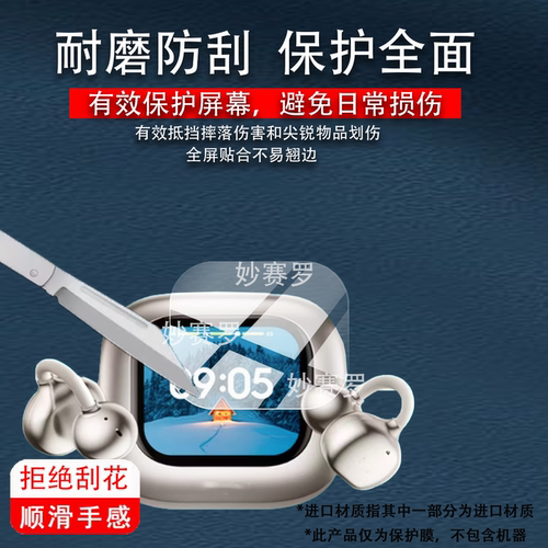 适用当贝Dangbei Air1s耳机贴膜适用于当贝Air1S非钢化适用于当贝Air1保护屏幕