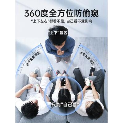 适用原装正品【新360&deg;防窥】华为mate60pro手机膜mate40e/50防窥膜pura70/60钢化p40+50荣耀100/90新款me