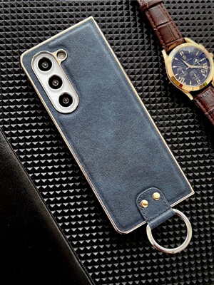 原装正品适用三星zfold5手机壳简约新款zfold4保护套折叠屏3保护壳w23小众个性创意外壳5G高级男士w22全包防