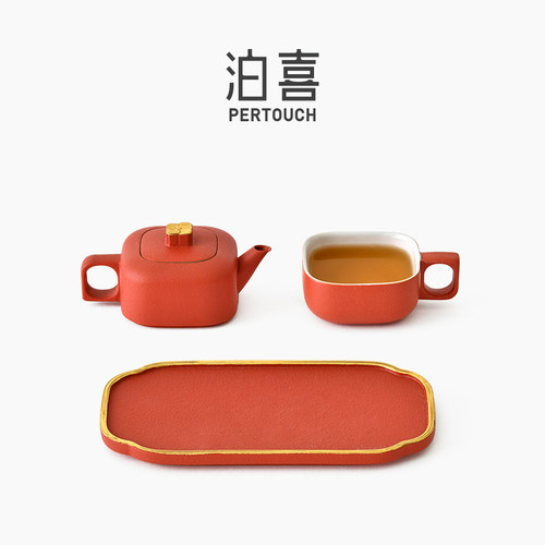 茶壶茶杯茶盖茶盘配件泊喜陶瓷