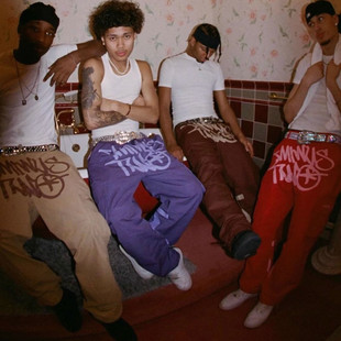 Minus Two工装长裤休闲直筒宽松欧美明星同款嘻哈说唱DRIPDRILL