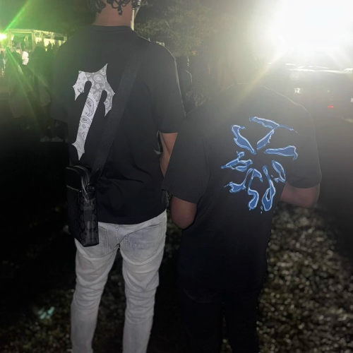 Trapstar夏季短袖T恤透气休闲