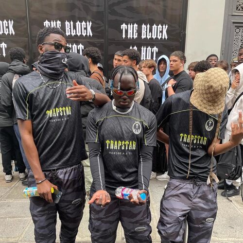 Trapstar夏季球衣短袖透气