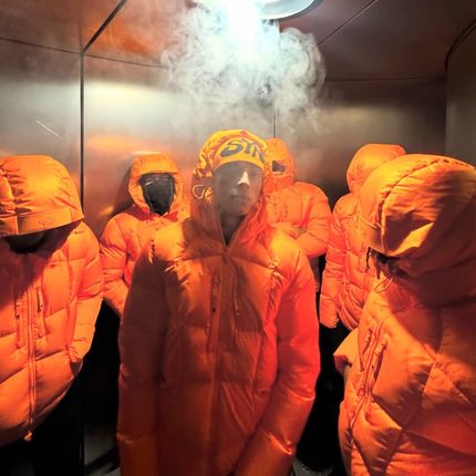 Synaworld羽绒服外套保暖欧美明星Cench同款UKDRIPDRILL嘻哈街头