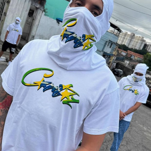 Corteiz夏季短袖T恤透气休闲欧美明星同款UKDRIPDRILL嘻哈街头