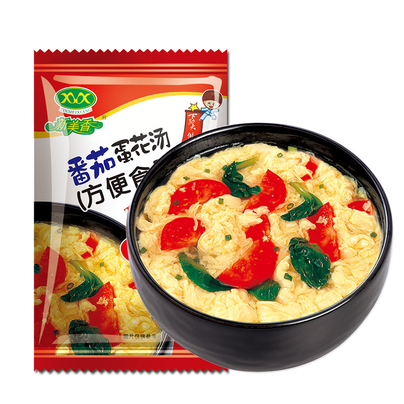 新美香菠菜番茄紫菜蛋花汤速食汤速食汤