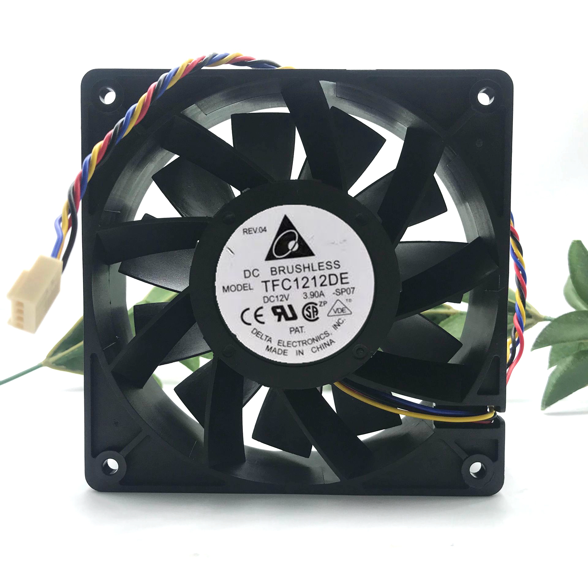 台达 TFC1212DE 12V 3.9A 12038 12CM/厘米大风量超暴力散热风扇