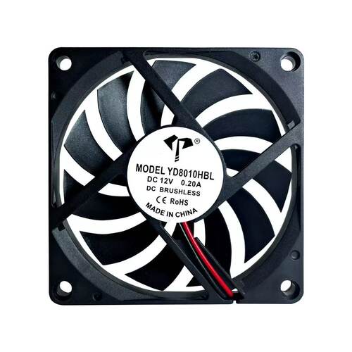 直供8010直流风扇 显卡静音风扇 5V12V24V双滚珠超薄风扇