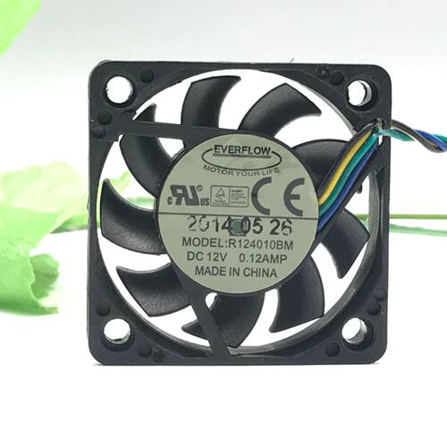 全新原装正品EVERFLOW 4010 DC12V 0.12A R126020BU 6cm 散热风扇