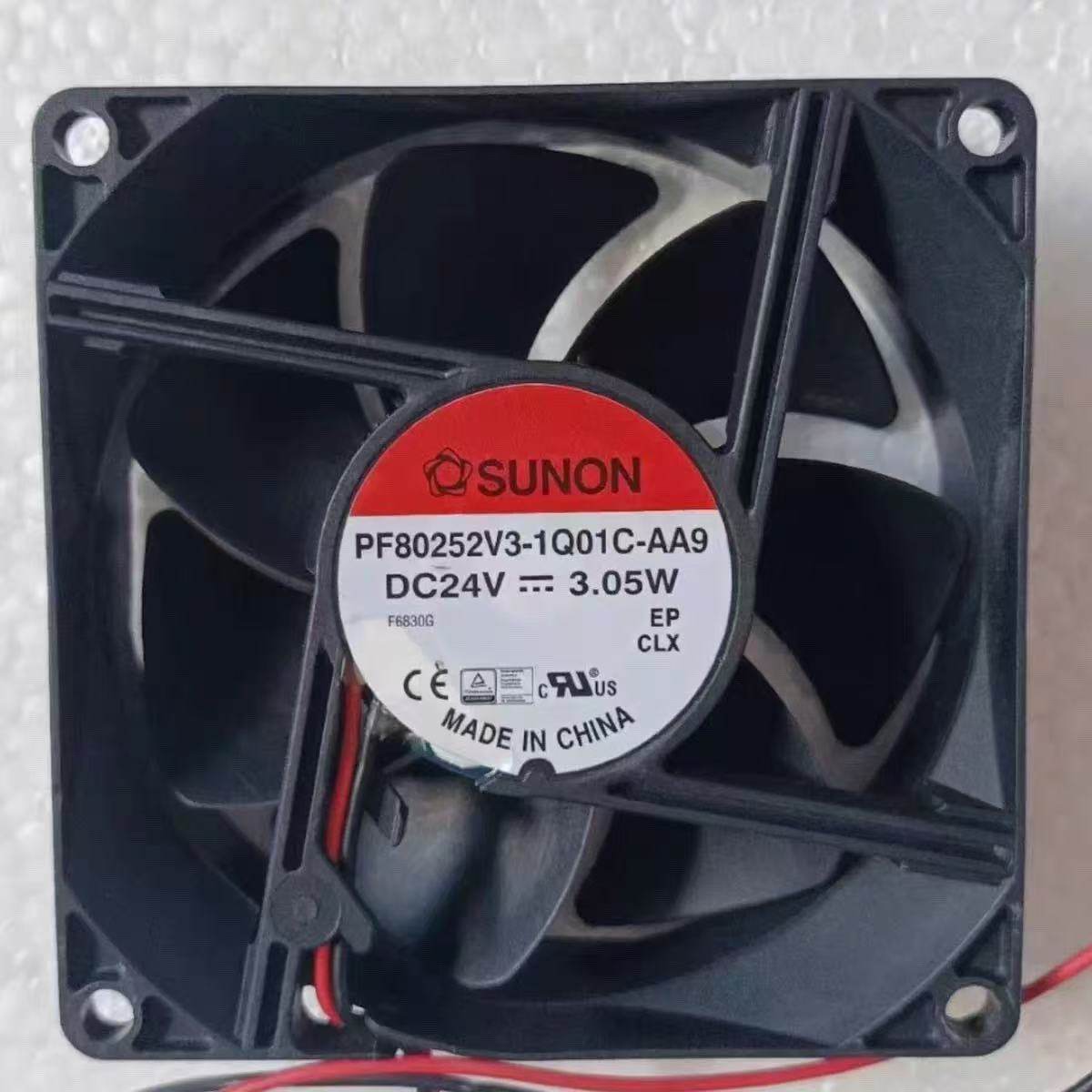 SUNON建准 PF80252V3-1Q01C-AA9 DC24V 3.05W 8CM散热风扇