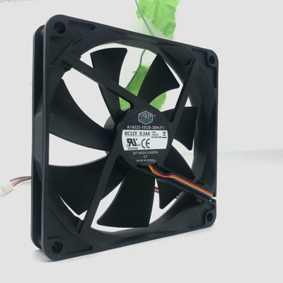 酷冷至尊 A14025-10CB-3BN-F1 12V 0.14A 14CM 14025 3线散热风扇