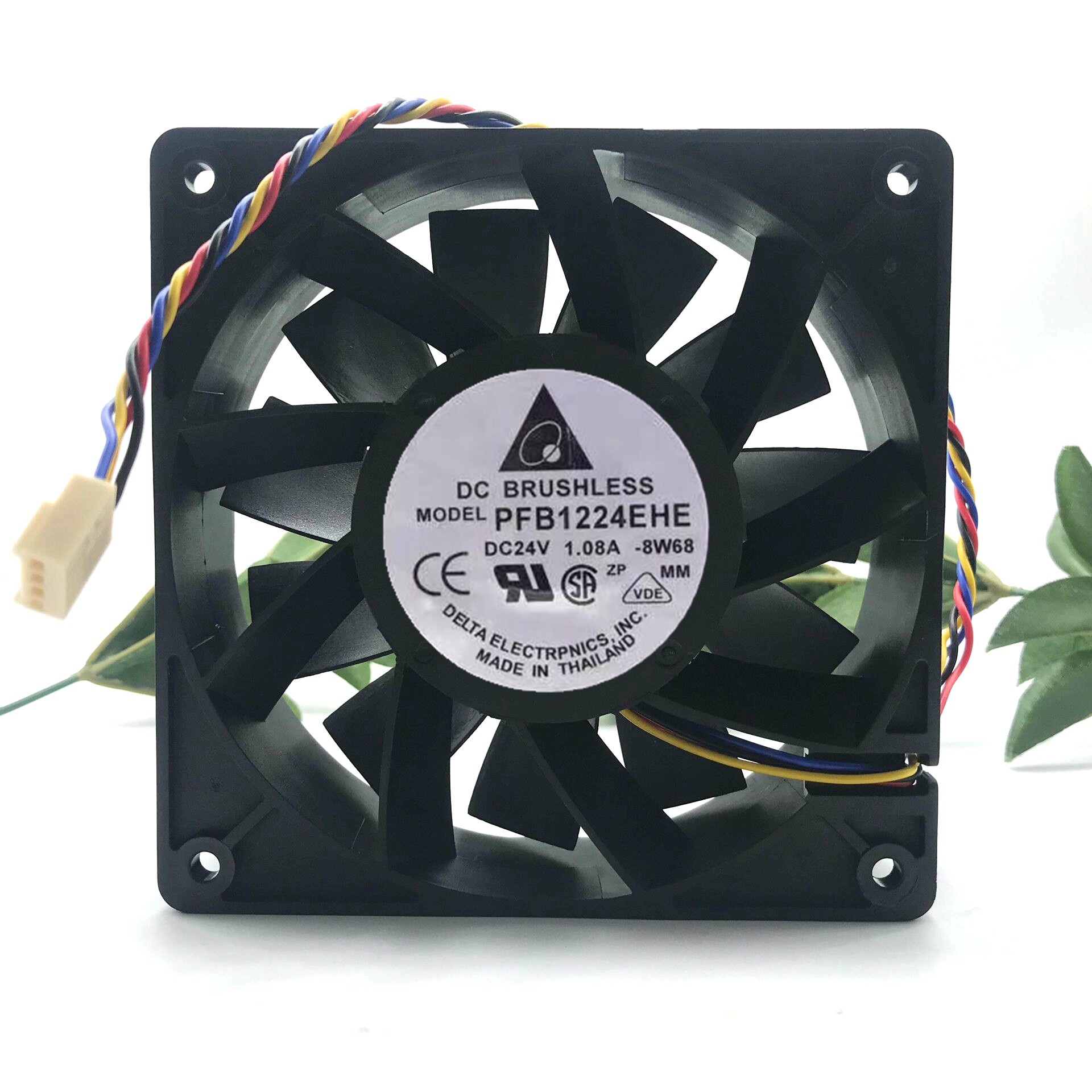 原装台达 PFB1224EHE 12CM 12038 24V 1.08A 大风量 PWM温控风扇