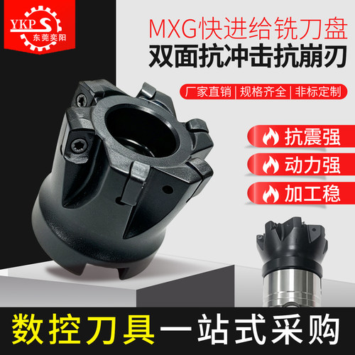 GMX双面快魔王快进给刀盘