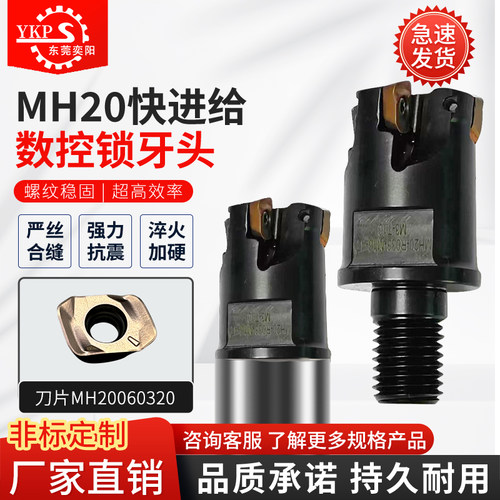 MH20锁牙式分体式铣刀头