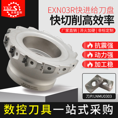 EXN03R快进给刀盘LNMU0303ZER
