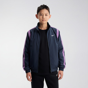 NIKE耐克大童运动健身夹克外套FZ5233 410