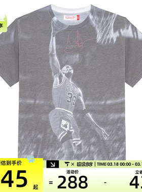 Mitchell&ness中性运动短袖T恤TCRW3401-CBUYYSPIWHIT